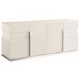 Canova Extra Large Sideboard - 4 Door - White Gloss