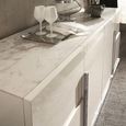 Canova Large Sideboard - 3 Door - 175cm - White Gloss