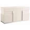 Canova Large Sideboard - 3 Door - 175cm - White Gloss