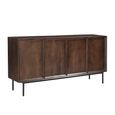 Ravenstein Sideboard - 4 Door - 180cm - Large - Chestnut - Mango Wood