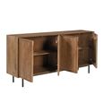 Ravenstein Sideboard - 4 Door - 180cm - Large - Natural - Mango Wood