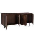 Elan Sideboard - 4 Door - 180cm - Large - Chestnut - Mango Wood