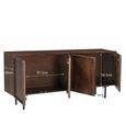 Elan Sideboard - 4 Door - 180cm - Large - Chestnut - Mango Wood