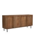Elan Sideboard - 4 Door - 180cm - Large - Natural - Mango Wood