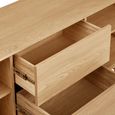 Darwin Oak Sideboard - 2 Door 2 Drawer - Large - Natural