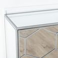 Clearance - Honeycomb Sideboard - 2 Door - Small - Mirrored