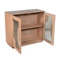 Indus Sideboard - 2 Door - 95cm - Compact - Pale Taupe - Mango Wood