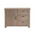 Reclaimed Pine 115cm 1 Door Medium Compact Sideboard thumbnail 3