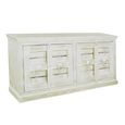 Heritage Sideboard - 4 Door - 200cm - Extra Large - Distressed - Mango Wood