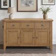 Hopewood Oak 3 Door 3 Drawer 150cm Medium Sideboard thumbnail