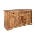 Nalandra Mango Wood 3 Door 3 Drawer 145cm Medium Sideboard thumbnail 2