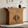 Saphir Honey Mango Wood 120cm 2 Door 3 Drawer Small Sideboard thumbnail