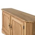Siral Natural Teak Wood 150cm 2 Door Medium Sideboard thumbnail 4