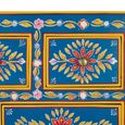 Ancona Highboard - Blue Mango Wood - Painted - 2 Door - Medium