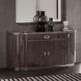 Armonia Italian Silver Birch 4 Door 1 Drawer Large Buffet Sideboard thumbnail