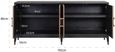 Bloomingville Shagreen Extra Large 4 Door Sideboard