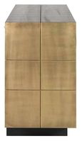 Collada Brass Cladded 3 Door Extra Large Sideboard - 180cm
