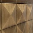 Collada Brass Cladded 3 Door Extra Large Sideboard - 180cm
