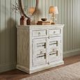 Heritage Sideboard - 2 Door - 2 Drawer - 100cm - Small - Distressed - Mango Wood