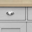 Highgate Small Sideboard - 2 Door - Grey Painted