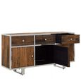 Kerala Sideboard - 3 Door - Medium - Natural Pine Wood - 150cm