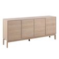 Linley Extra Large Sideboard - 4 Door - 180cm - White Oak