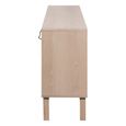 Linley Extra Large Sideboard - 4 Door - 180cm - White Oak