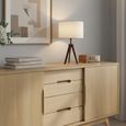 Marte Extra Large Sideboard - 2 Door - 180cm - Oak