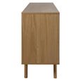 Marte Extra Large Sideboard - 2 Door - 180cm - Oak