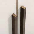 Whitebone Brass 4 Door Sideboard - 225cm
