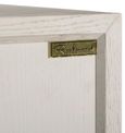 Whitebone Brass 4 Door Sideboard - 225cm