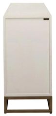 Whitebone Brass 4 Door Sideboard - 225cm