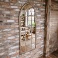 Outdoor Arch Style Large Garden Mirror thumbnail