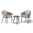 Pavilion Bistro Set - Round - Rattan - 2 Chairs