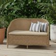 Brayford Outdoor Bench Natural Rattan