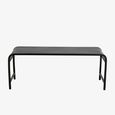 Brenta Garden Bench - Metal - Black