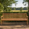 Bison Garden Bench - 180cm - Natural - Teak Wood