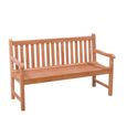 Bison Garden Bench - 150cm - Natural - Teak Wood