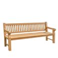 Patrick Garden Bench - 200cm - Natural - Teak Wood