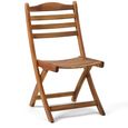 Redcliffe Garden Dining Chair - Folding Carver - Acacia Wood