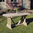 Ergo Garden Dining Table - 6 Seater - 179cm - Redwood