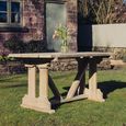 Ergo Garden Dining Table - 6 Seater - 179cm - Redwood