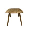 Lugano Garden Dining Table - 240cm - 10 Seater - Natural - Teak Wood