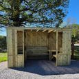 Riviera Enclosed Garden Room - Timber Wood