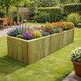 T&G Garden Planter Trough - Timber Wood