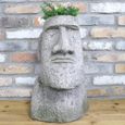 Easter Head Planter - Small - Stone Effect