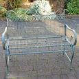 Annie Garden Bench - Grey - Metal