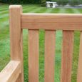 English Garden Bench - Natural - Teak Wood