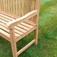 English Garden Bench - Natural - Teak Wood