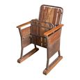 Unique One of a Kind - Industrial Outdoor Armchair - Brown - Wood and Metal